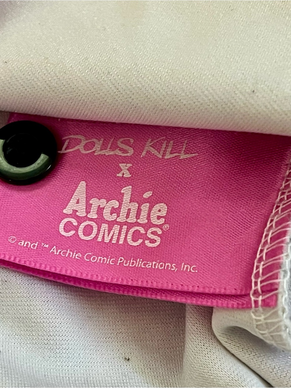 Dolls Kill x Archie Comics Comic Print Mini Dress Women’s Small Retro Pop Art - Picture 9 of 11